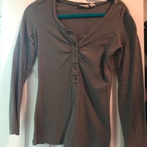 Linen button down long sleeve
